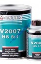 Грунт-наполнитель 2К HS 4:1 LOW VOC, серый (комплект 0,8 л. + 0,2 л.) MASTER V2007