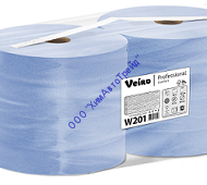 Салфетки индустриальные 2-х слойные бумажные 24х35 (1000 листов, 2рул в упак.) AXIOM
