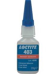 Loctite 403 Клей цианокрилатный общего назначения с отсутствием блюм эффекта