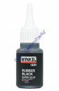 WINKEL PRO 4W80 Клей моментальный цианоакрилатный, вибростойкий, резинонаполненный, черный