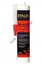 STALOC High Temp Silicone Sealant, red. Силиконовый высокотемпературный герметик (acetoxy), красный.