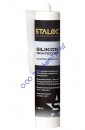 STALOC Silicone Sealant, Transparent. Силиконовый прозрачный герметик (acetoxy).