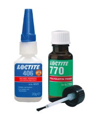 Loctite Polyolefin Set 406/770 Клеевой набор для полиолефинов и "жирных" пластмасс